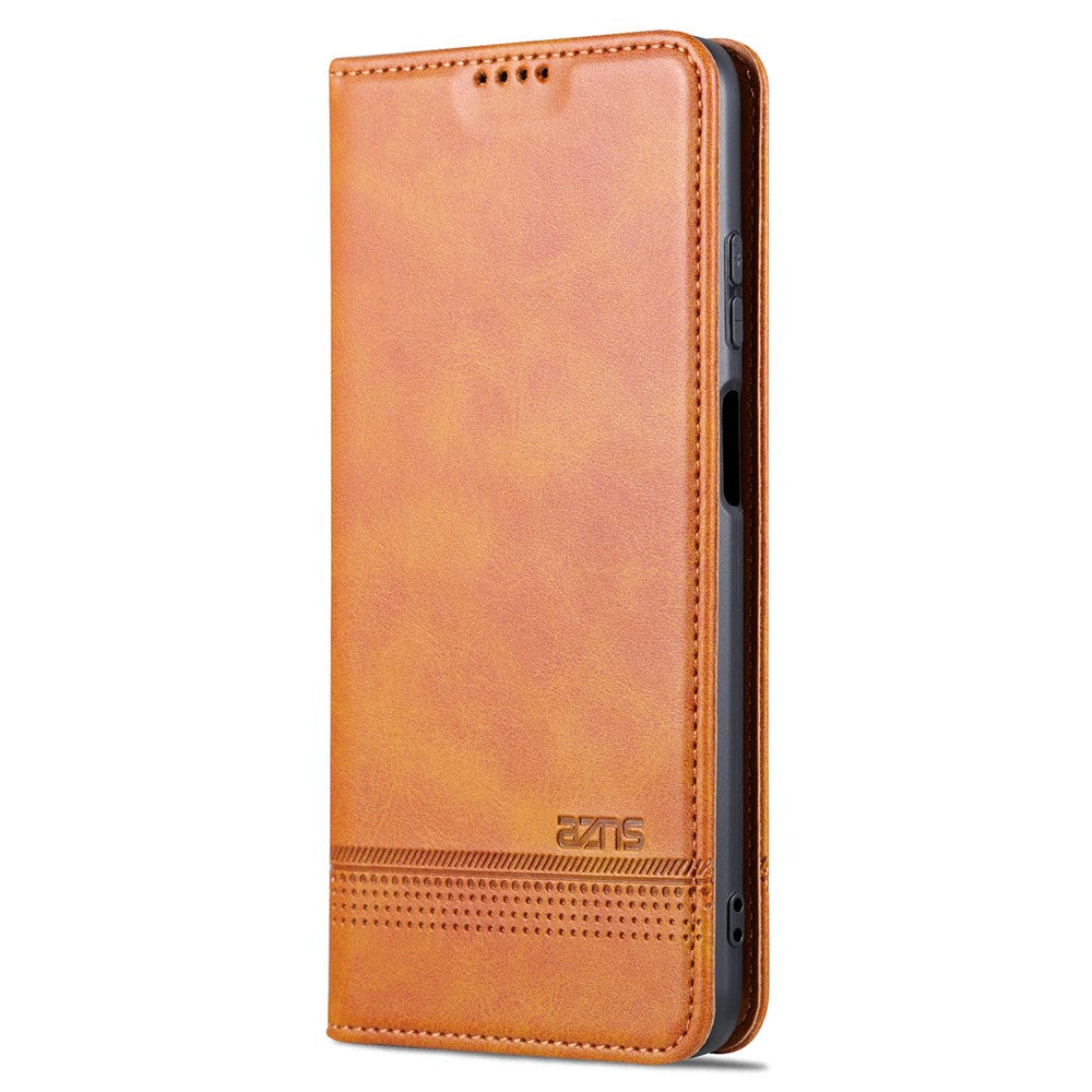 AZNS For Huawei Enjoy 60X Magnetic Closing Anti-Scratch PU Leather Phone Case Flip Wallet Stand Cover