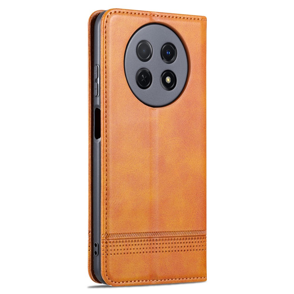AZNS For Huawei Enjoy 60X Magnetic Closing Anti-Scratch PU Leather Phone Case Flip Wallet Stand Cover