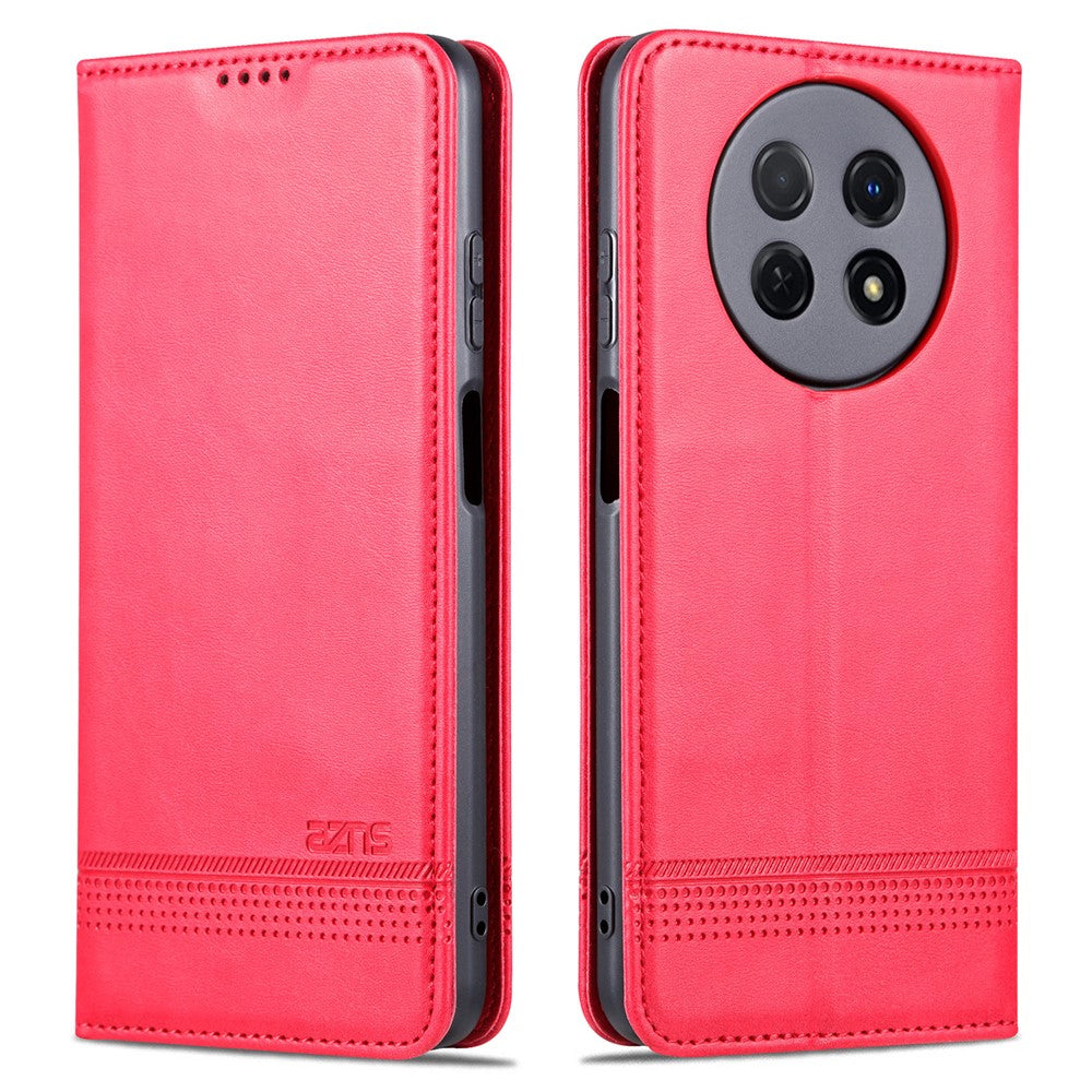 AZNS For Huawei Enjoy 60X Magnetic Closing Anti-Scratch PU Leather Phone Case Flip Wallet Stand Cover