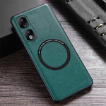 Til Honor 90 Pro PU læderbelagt TPU-cover Magnetisk telefoncover Magnetisk cover