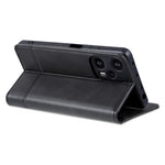 AZNS För Xiaomi Redmi Note 12 Turbo / Poco F5 5G Plånboksfodral i PU-läder med stativ och fallskydd