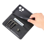 AZNS For Xiaomi Redmi Note 12 Turbo / Poco F5 5G Wallet Phone Case PU Leather Anti-drop Stand Cover