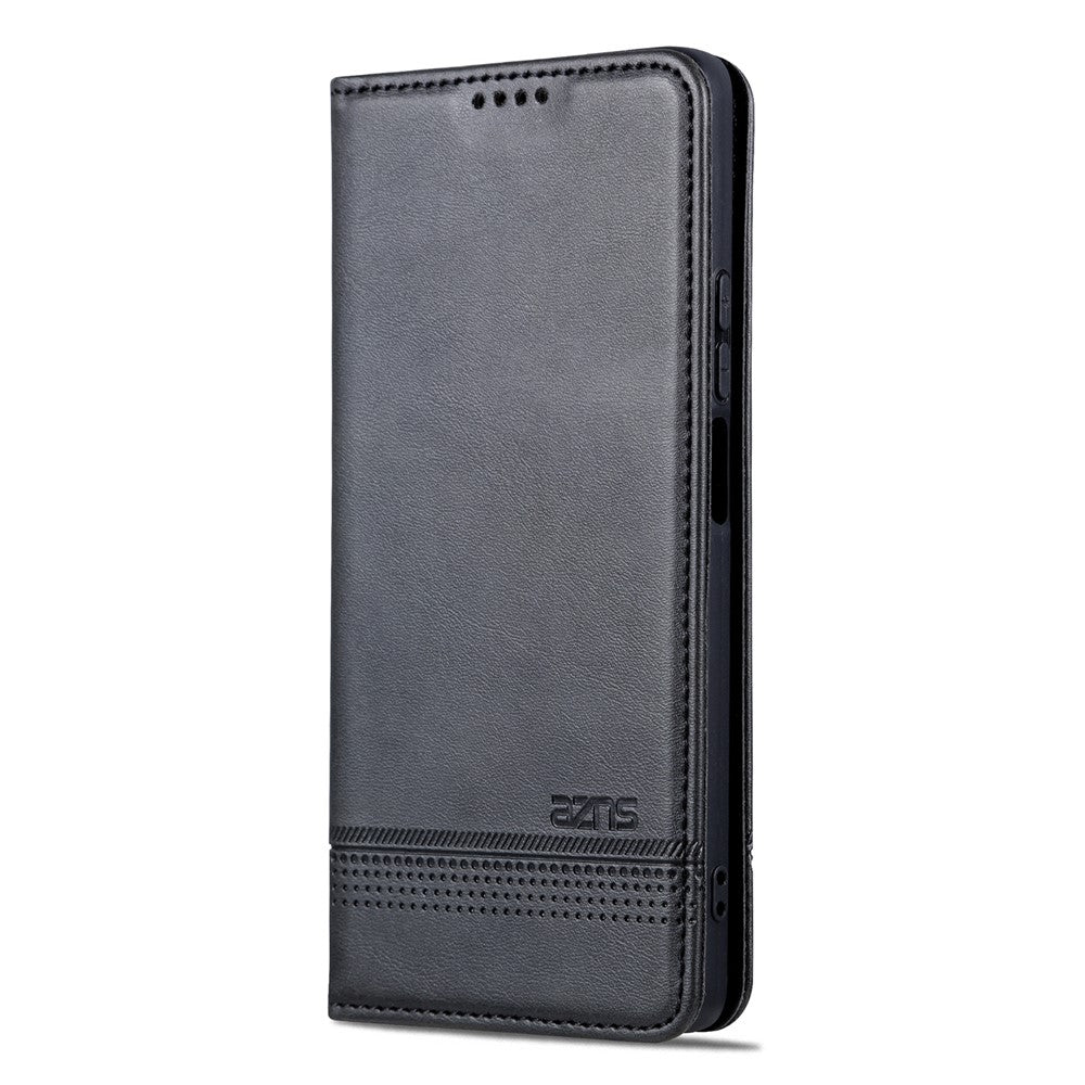 AZNS For Xiaomi Redmi Note 12 Turbo / Poco F5 5G Wallet Phone Case PU Leather Anti-drop Stand Cover