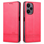 AZNS For Xiaomi Redmi Note 12 Turbo / Poco F5 5G Wallet Phone Case PU Leather Anti-drop Stand Cover