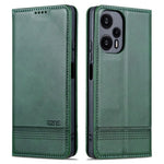 AZNS For Xiaomi Redmi Note 12 Turbo / Poco F5 5G Wallet Phone Case PU Leather Anti-drop Stand Cover