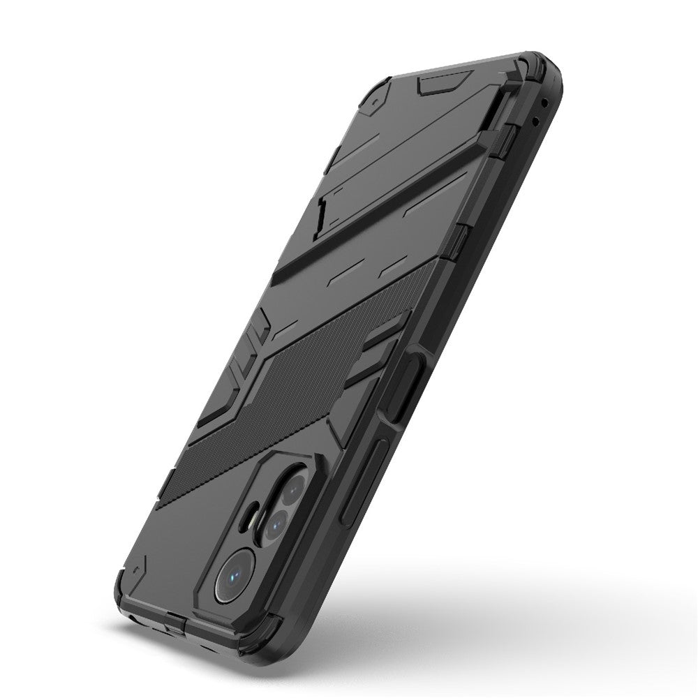 Xiaomi Redmi Note 12S 4G Stödjande Fallskyddande PC + TPU Stötsäkert mobilskal