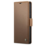 For Samsung Galaxy A53 5G Leather Case CASEME 023 RFID Blocking 3 Card Slot Mobile Cover