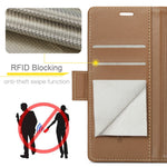 For Samsung Galaxy A53 5G Leather Case CASEME 023 RFID Blocking 3 Card Slot Mobile Cover