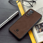ANNYOJO For Xiaomi Redmi Note 11 Pro 4G (Mediatek) / Note 11 Pro 5G (Qualcomm) PU Leather+PC+TPU Phone Protector Case with Car Mount Metal Sheet