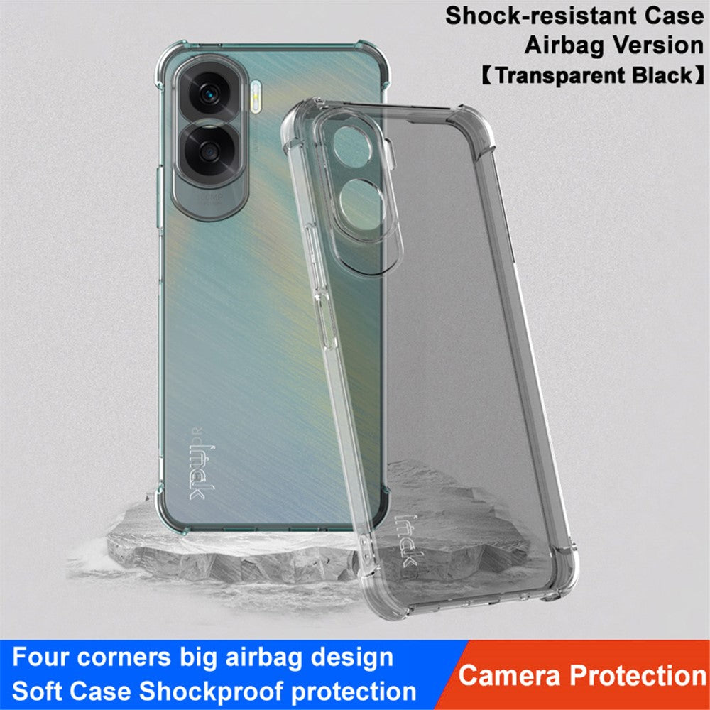 IMAK For Honor X50i 5G / Honor 90 Lite 5G Clear TPU Phone Cover Airbag Shockproof Phone Case