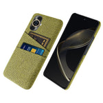 Dual Card Holder Phone Case for Huawei nova 11 / nova 12s 4G / nova 12 Lite 4G , PC + Cloth Protective Phone Cover