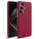 For Huawei nova 11 / nova 12s 4G / nova 12 Lite 4G Drop-proof Mobile Phone Case Cloth+Hard PC Phone Protective Cover