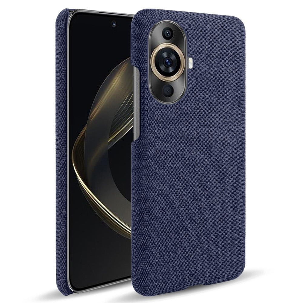For Huawei nova 11 / nova 12s 4G / nova 12 Lite 4G Drop-proof Mobile Phone Case Cloth+Hard PC Phone Protective Cover