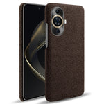 For Huawei nova 11 / nova 12s 4G / nova 12 Lite 4G Drop-proof Mobile Phone Case Cloth+Hard PC Phone Protective Cover