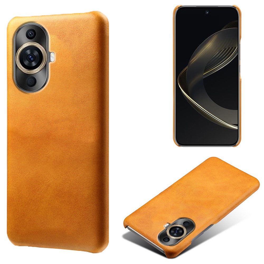 PU Leather+PC Phone Case for Huawei nova 11 / nova 12s 4G / nova 12 Lite 4G , Anti-Dust Calf Texture Protective Cover