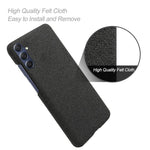 Til Samsung Galaxy M54 5G / F54 5G Stof+Hårdt PC Bagcover Ridsefast Beskyttende Telefonetui