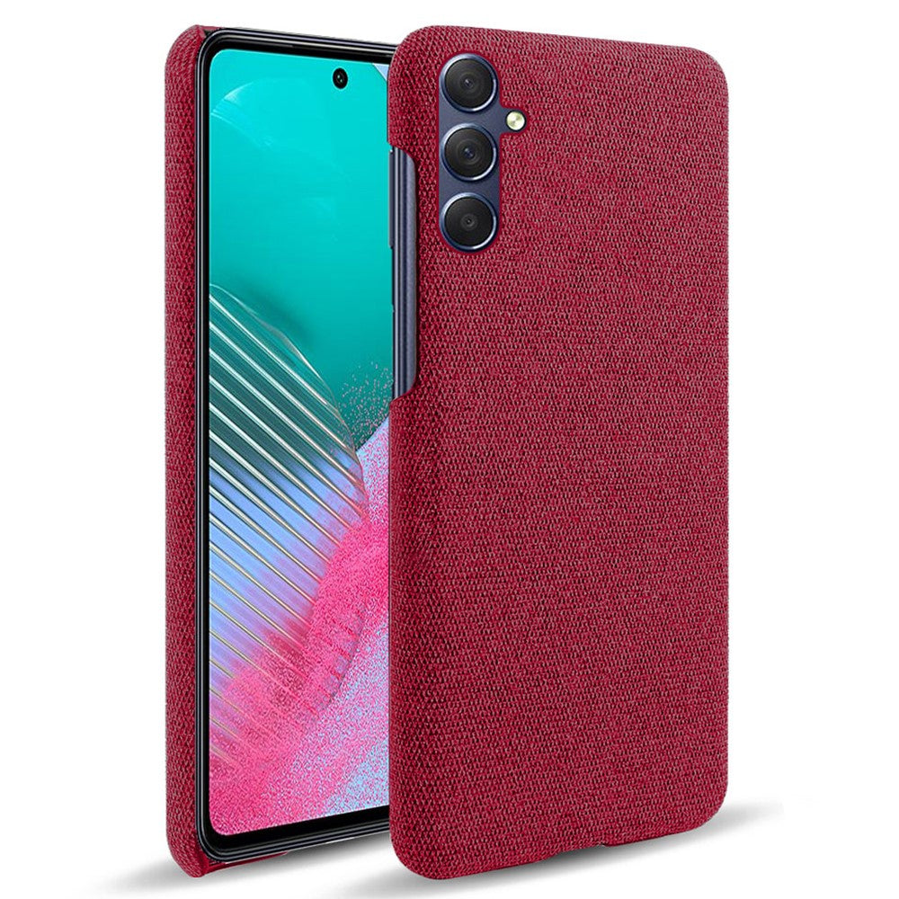 Til Samsung Galaxy M54 5G / F54 5G Stof+Hårdt PC Bagcover Ridsefast Beskyttende Telefonetui