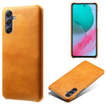 Til Samsung Galaxy M54 5G / F54 5G Kalvetekstur Telefoncover Stødsikkert PU Læder+PC Smartphone Cover