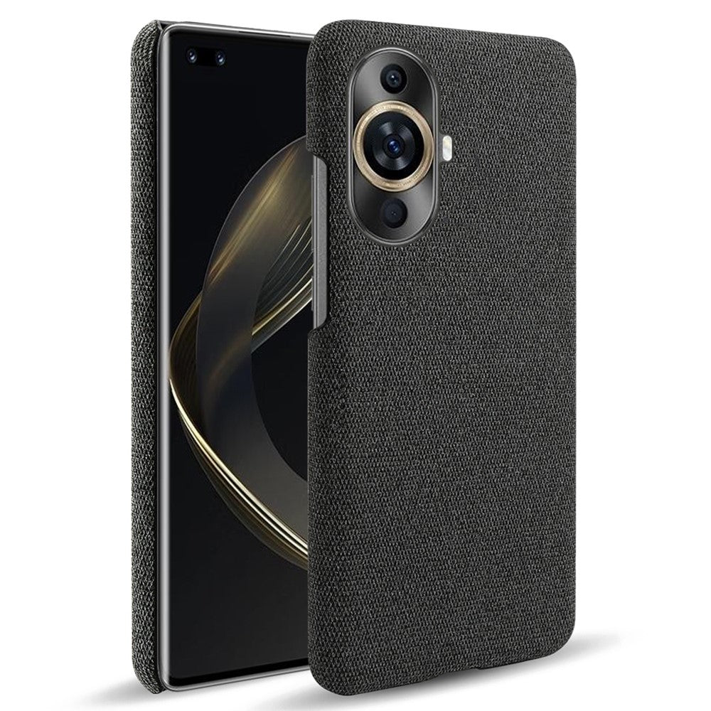 For Huawei nova 11 Pro / nova 11 Ultra Cloth+Hard PC Phone Case Anti-scratch Cell Phone Cover