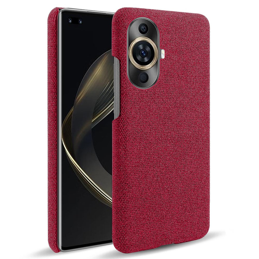 For Huawei nova 11 Pro / nova 11 Ultra Cloth+Hard PC Phone Case Anti-scratch Cell Phone Cover