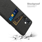 OnePlus Nord CE3 5G / CE 3 Lite 5G / Nord N30 5G-mobilcover i hård PC + stof, mobilcover med dobbelte kortpladser