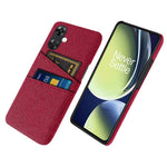 OnePlus Nord CE3 5G / CE 3 Lite 5G / Nord N30 5G-mobilcover i hård PC + stof, mobilcover med dobbelte kortpladser