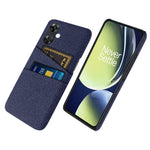 OnePlus Nord CE3 5G / CE 3 Lite 5G / Nord N30 5G-mobilcover i hård PC + stof, mobilcover med dobbelte kortpladser