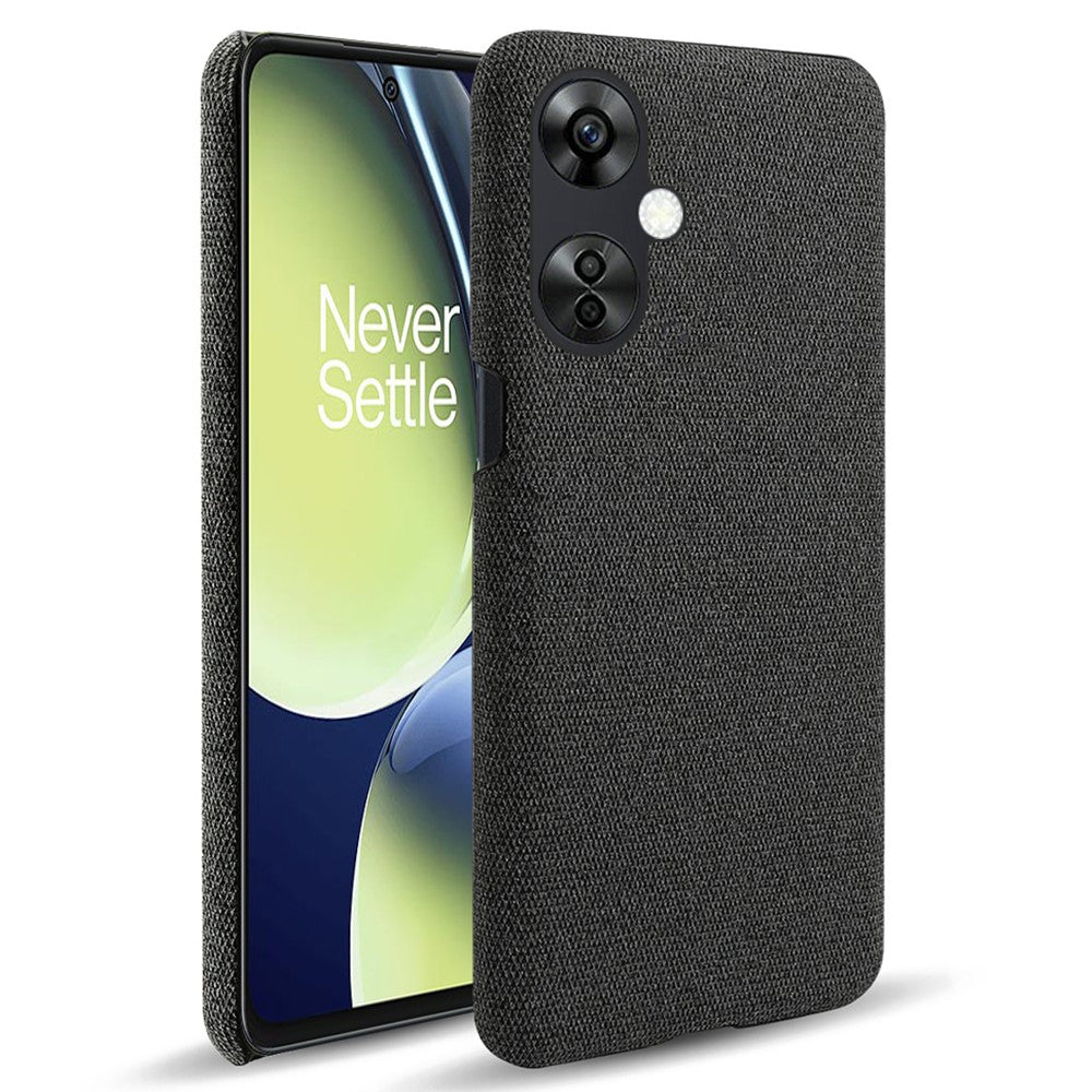 OnePlus Nord CE3 5G / CE 3 Lite 5G / Nord N30 5G stødsikkert, skridsikkert cover, stof + hård PC-beskyttende mobilcover