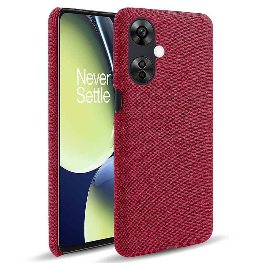OnePlus Nord CE3 5G / CE 3 Lite 5G / Nord N30 5G stødsikkert, skridsikkert cover, stof + hård PC-beskyttende mobilcover