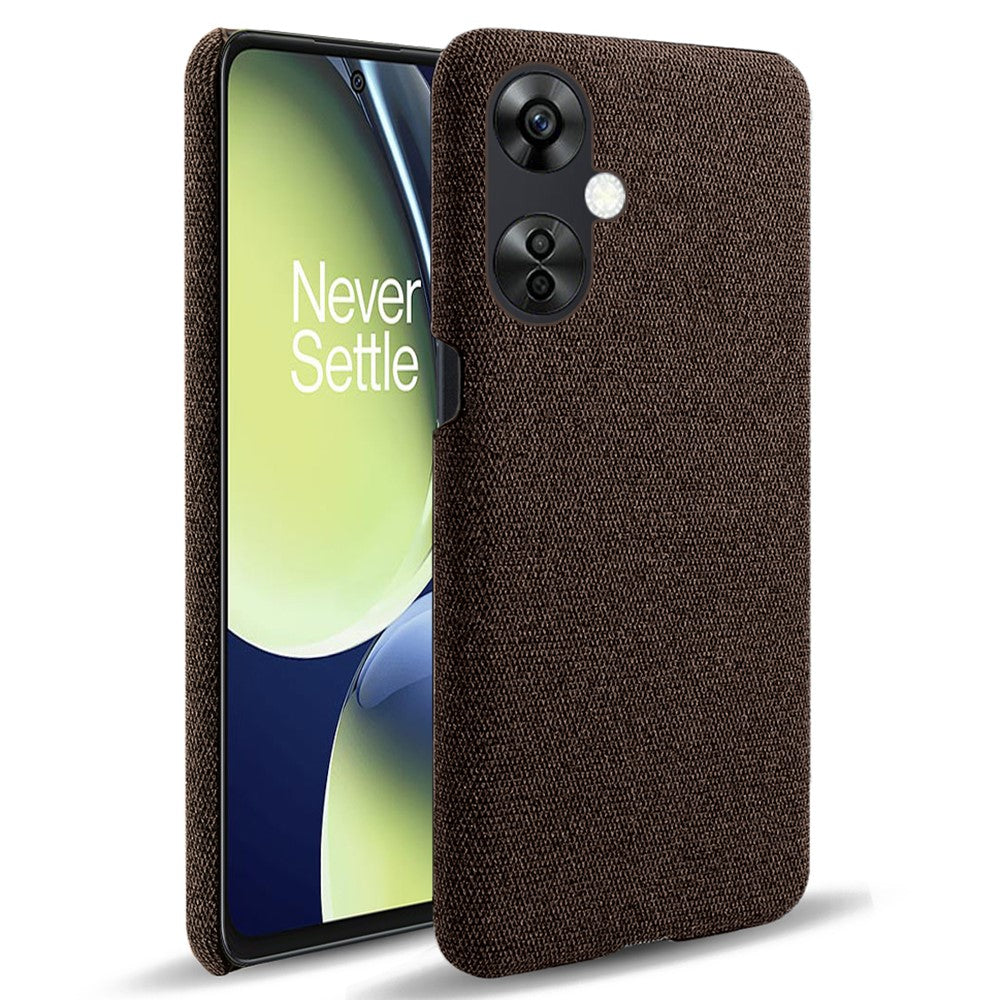 OnePlus Nord CE3 5G / CE 3 Lite 5G / Nord N30 5G stødsikkert, skridsikkert cover, stof + hård PC-beskyttende mobilcover