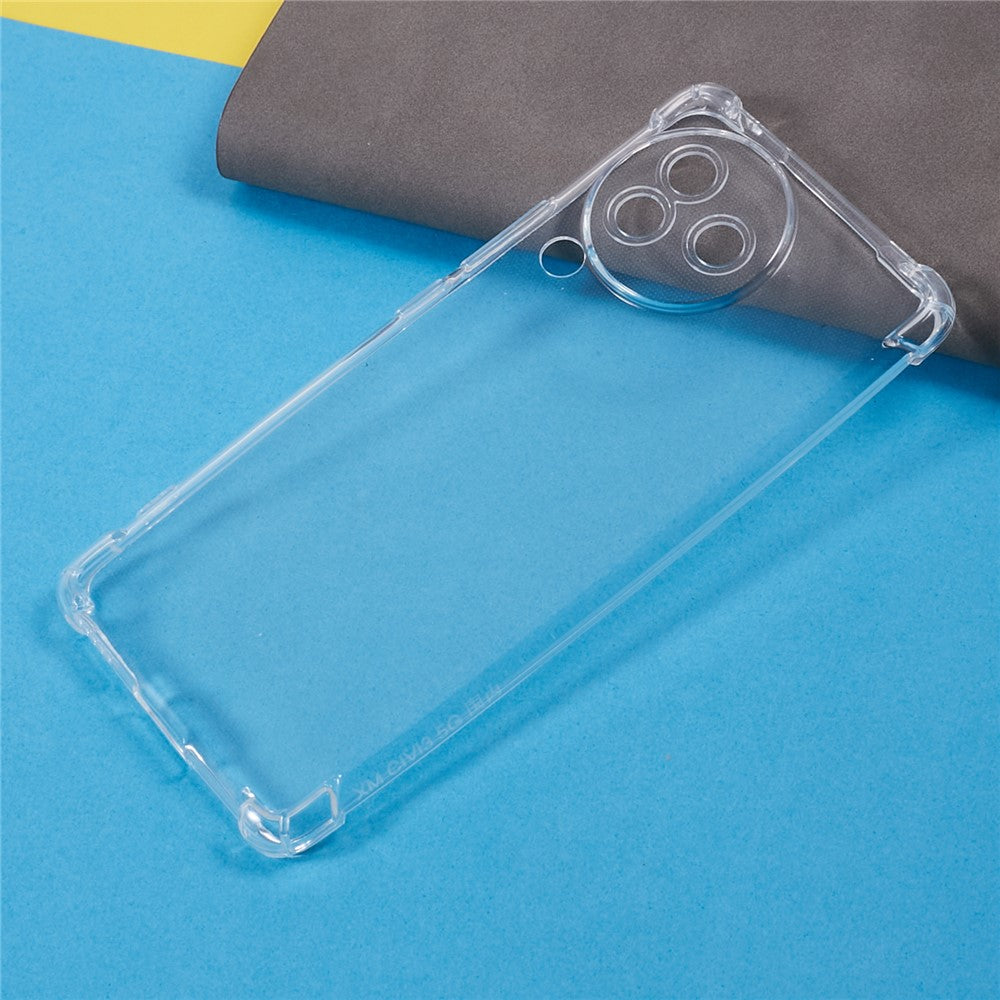 For Xiaomi Civi 3 5G Anti-drop TPU Case Reinforced Corners Transparent Phone Cover