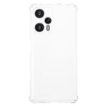 For Xiaomi Redmi Note 12 Turbo / Poco F5 5G Soft TPU Case Reinforced Corners Anti-drop Phone Cover