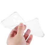 For Xiaomi Redmi Note 12 Turbo / Poco F5 5G Soft TPU Case Reinforced Corners Anti-drop Phone Cover