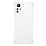 For Xiaomi Redmi Note 12S 4G Transparent TPU Case Reinforced Corners Mobile Phone Cover