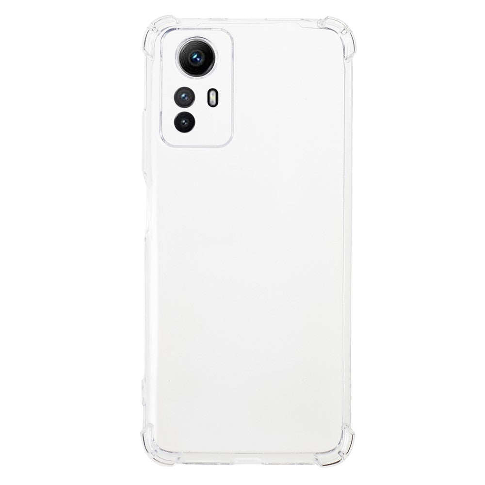 For Xiaomi Redmi Note 12S 4G Transparent TPU Case Reinforced Corners Mobile Phone Cover