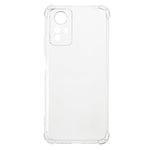 For Xiaomi Redmi Note 12S 4G Transparent TPU Case Reinforced Corners Mobile Phone Cover