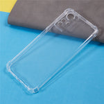 For Xiaomi Redmi Note 12S 4G Transparent TPU Case Reinforced Corners Mobile Phone Cover