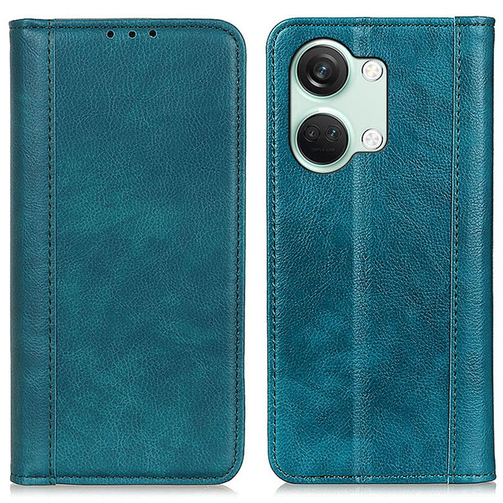 OnePlus Nord 3 5G / Ace 2V Mobilmobilskal Plånbok Delat Läder Magnetisk Stängning Litchi Textur mobilskal