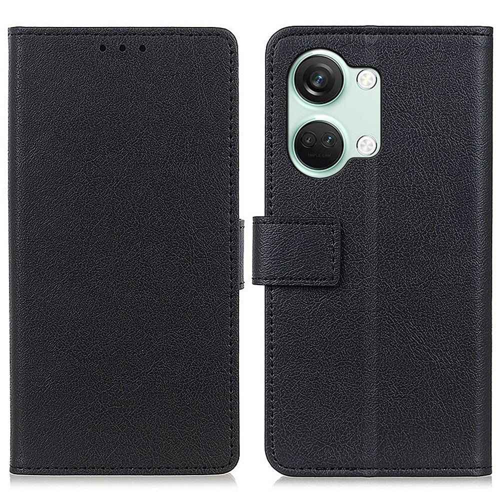 Plånboksfodral för OnePlus Nord 3 5G / Ace 2V PU-läder TPU-innerskal stativ vikbart fodral