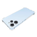 For Xiaomi Redmi 12 4G / 12 5G (Global) / Poco M6 Pro 5G Anti-Slip TPU Back Case Transparent Drop Resistant Phone Cover