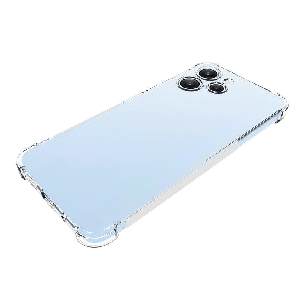 For Xiaomi Redmi 12 4G / 12 5G (Global) / Poco M6 Pro 5G Anti-Slip TPU Back Case Transparent Drop Resistant Phone Cover