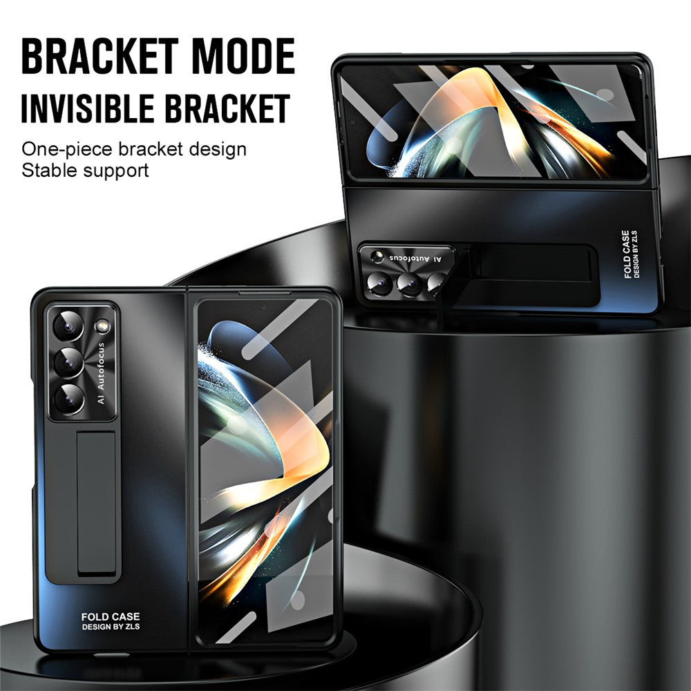 For Samsung Galaxy Z Fold5 5G Hard PC Kickstand Case Shockproof AG Matte Phone Cover