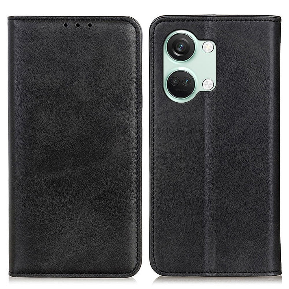 OnePlus Nord 3 5G / Ace 2V Plånboksfodral Delat Läder Stativ Magnetiskt Flip mobilfodral