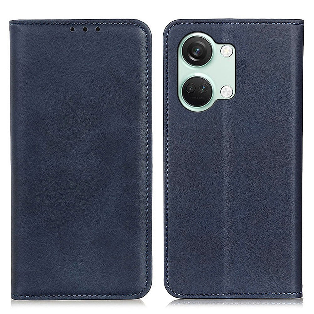 OnePlus Nord 3 5G / Ace 2V Plånboksfodral Delat Läder Stativ Magnetiskt Flip mobilfodral