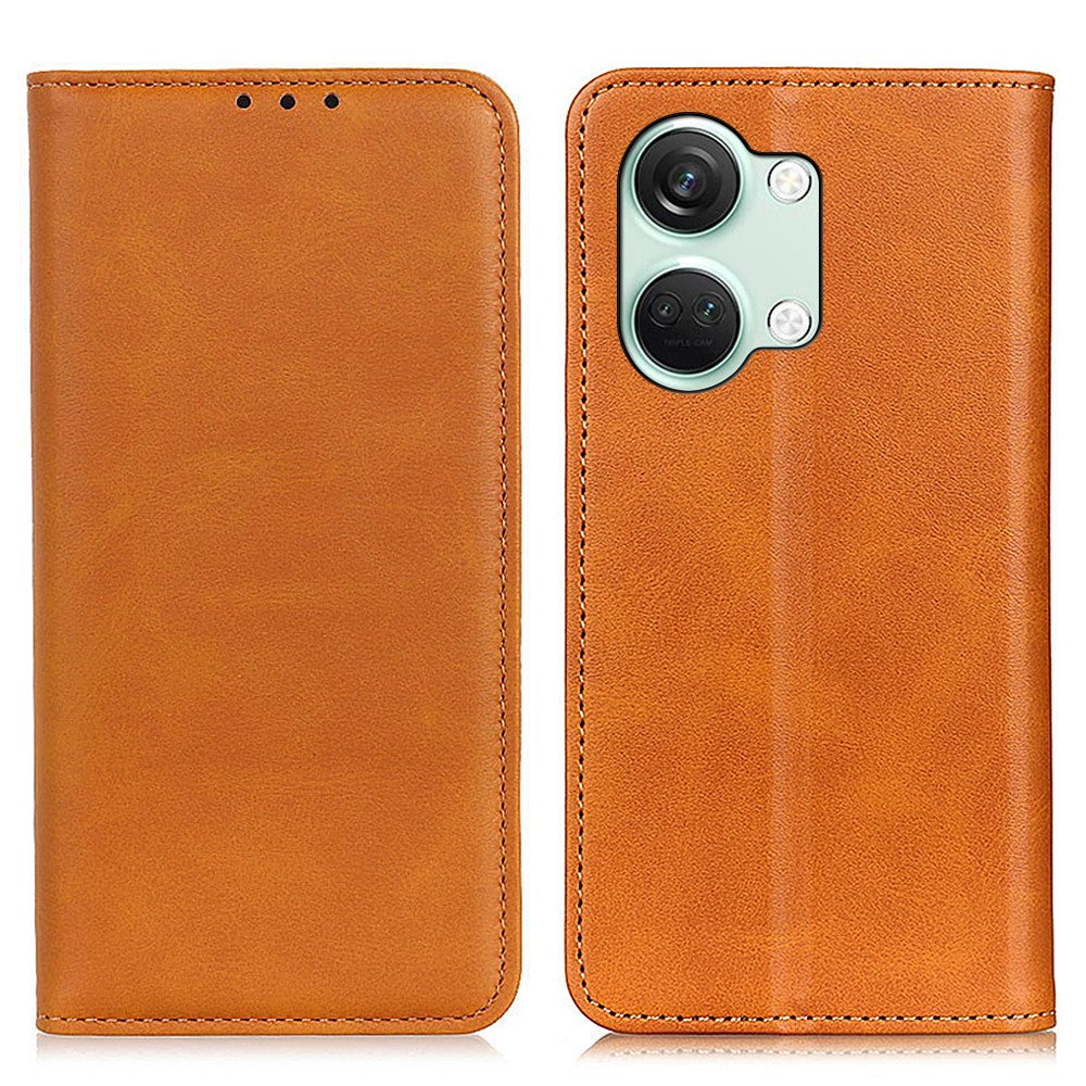 OnePlus Nord 3 5G / Ace 2V Plånboksfodral Delat Läder Stativ Magnetiskt Flip mobilfodral