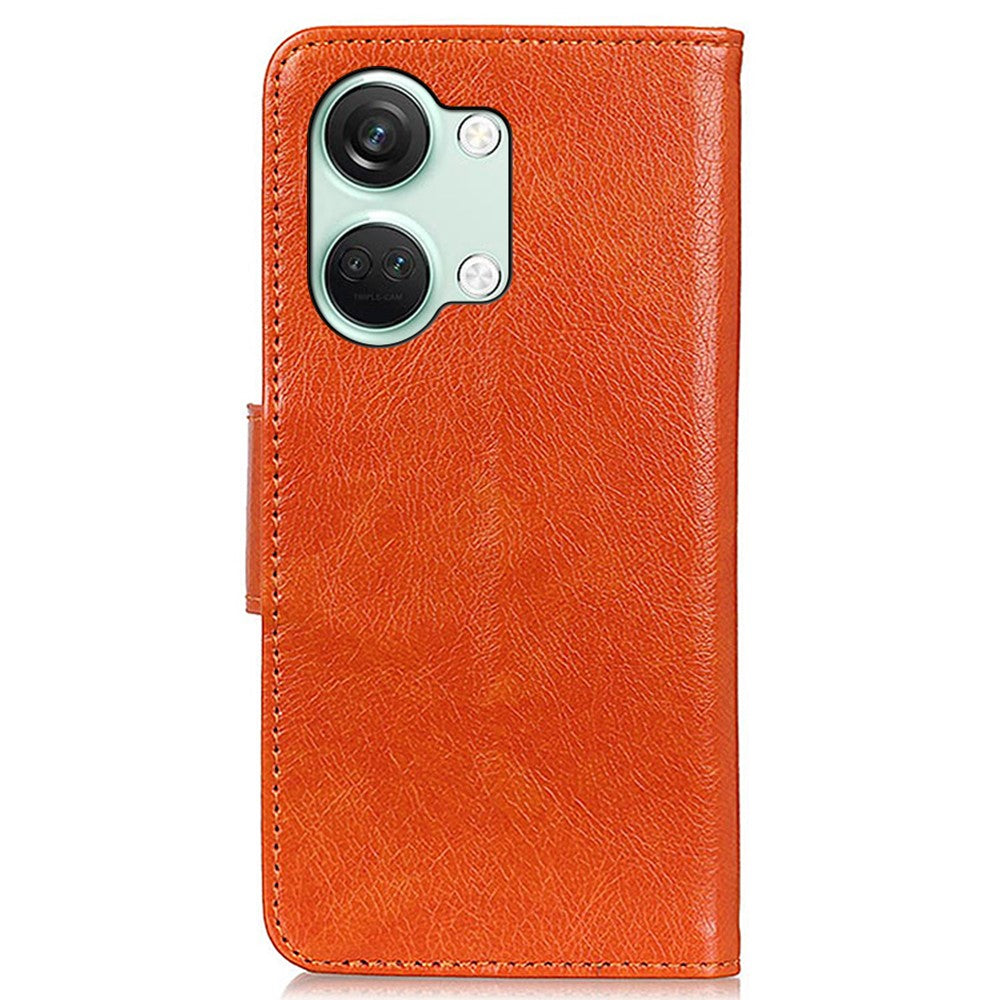 For OnePlus Nord 3 5G / Ace 2V Phone Case Nappa Texture Cover  Stand Anti-fall Split Leather Wallet