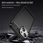 MOFI JK TPU Series-1 for iPhone iPhone 15 Plus TPU Phone Case Carbon Fiber Anti-scratch Brushed Phone Cover