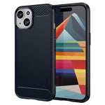MOFI JK TPU Series-1 for iPhone iPhone 15 Plus TPU Phone Case Carbon Fiber Anti-scratch Brushed Phone Cover