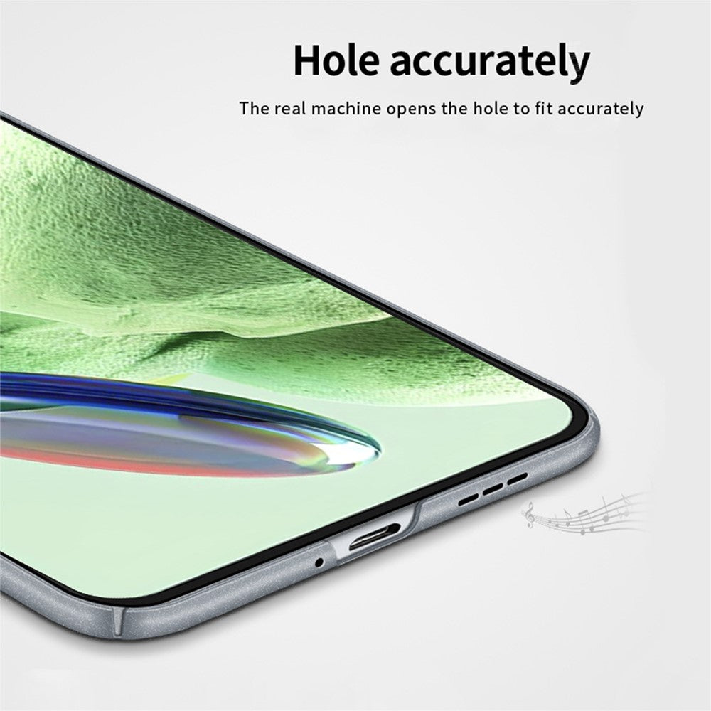 MOFI Shield Matte Series för Xiaomi Poco X5 5G / Redmi Note 12 5G (Global) / (Indien) Reptåligt mobilskal Frostat hårt PC-skydd
