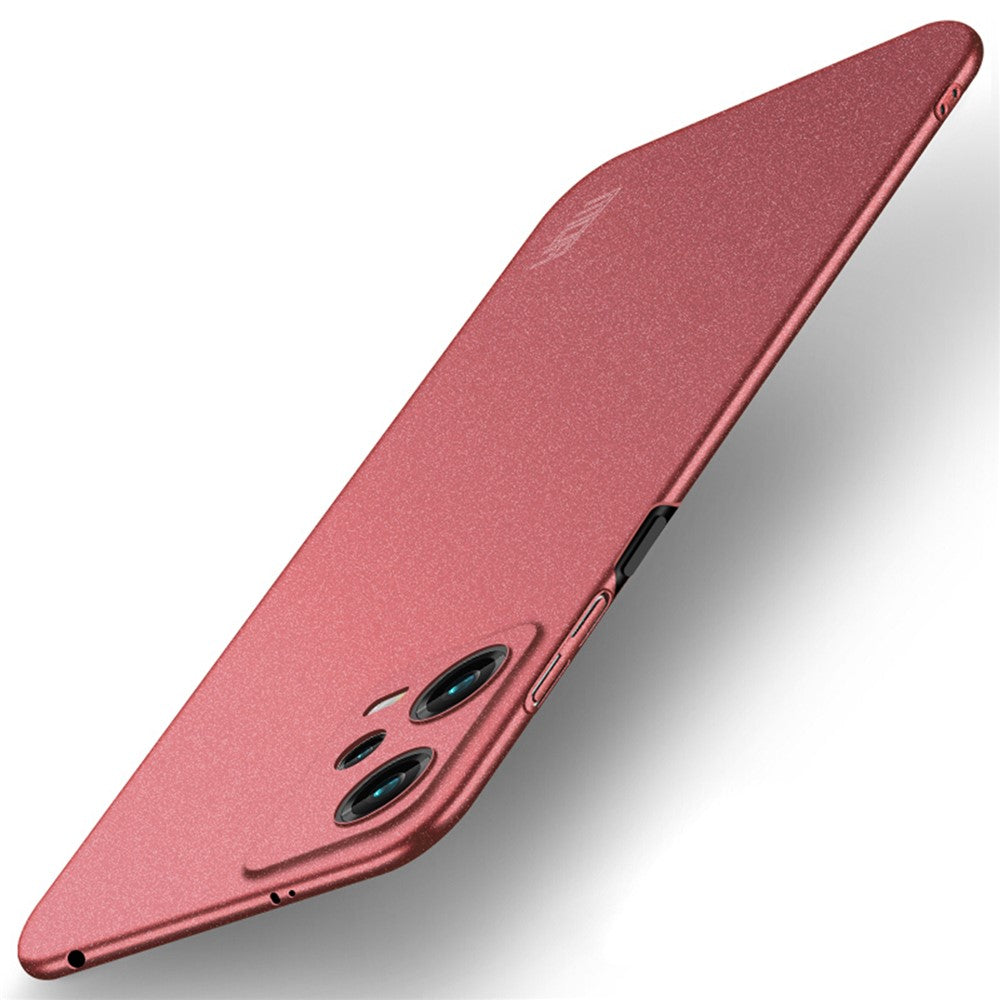 MOFI Shield Matte Series för Xiaomi Poco X5 5G / Redmi Note 12 5G (Global) / (Indien) Reptåligt mobilskal med frostat hårt PC-skydd